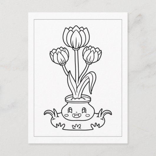 Couleur moi Jolies tuiles | Cartes d'activité (Devant)