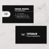 Couleur noire Carte de visite de drone (Devant / Derrière)