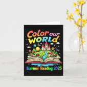 Couleur Notre Monde Été 2025 Programme de Lecture (Fleur jaune)