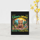 Couleur Notre Monde Été 2025 Programme de Lecture (Fleur jaune)