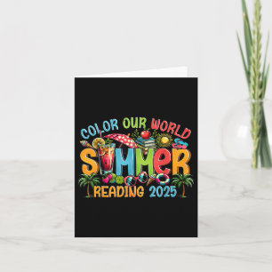 Couleur Notre Monde Été 2025 Programme de Lecture 