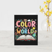 Couleur Notre Programme Mondial de Lecture du Livr (Fleur jaune)