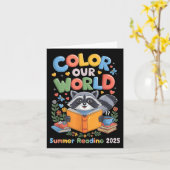 Couleur Notre Programme Mondial de Lecture Été 202 (Fleur jaune)