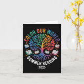 Couleur Notre Programme Mondial de Lecture Été 202 (Fleur jaune)