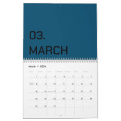 Couleur Nouveau personnalisation Calendrier du log (Mar 2026)