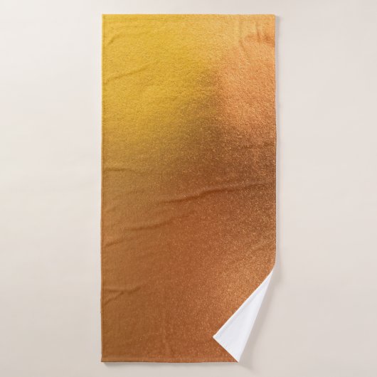 Couleur or ou feuille texture arrière - plan abstr (Serviette de bain)