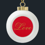 Couleur or Script Red Love Mariage Calligraphie<br><div class="desc">Vous pouvez facilement changer les polices et les couleurs. Vous pouvez également ajouter votre logo et l'image arrière - plan comme vous le souhaitez.</div>