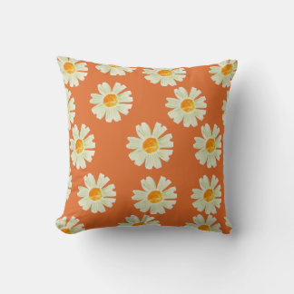 couleur orange coussin