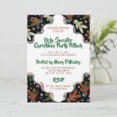 Couleur/pain d'épices à la carte Gens et flocons d (Debout devant)