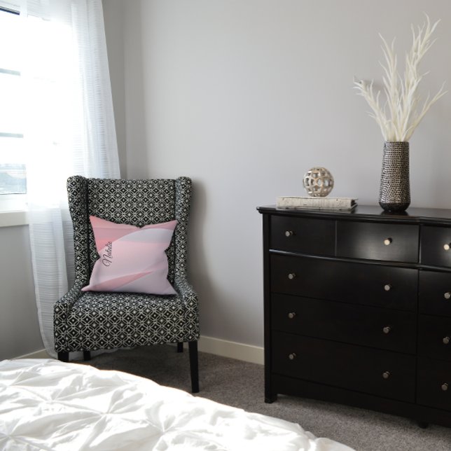 Couleur pastel dégradé nom de corail Jeu oreiller (Créateur téléchargé)