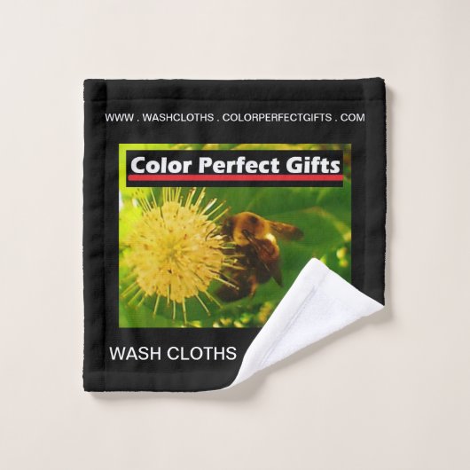 Couleur Perfect Cadeaux Publicité Bumblebee Nectar (Gant de toilette)