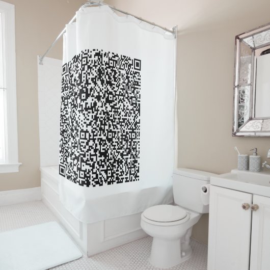 Couleur personnalisée de votre rideau de douche de (En situation)