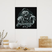 Couleur personnalisée DEADMONTON poster Zombie (Cuisine)