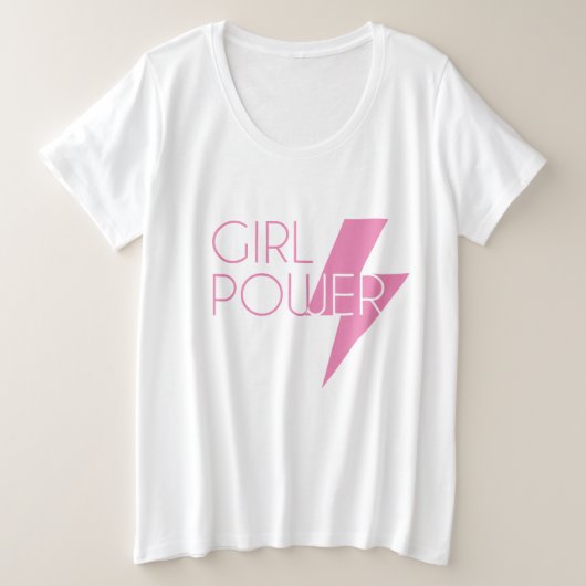 Couleur personnalisée Design stylish Girl Power Co (Design devant)