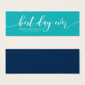 Couleur Personnalisée Détente Script Meilleur Jour (Devant & derrière)