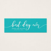 Couleur Personnalisée Détente Script Meilleur Jour (Devant)