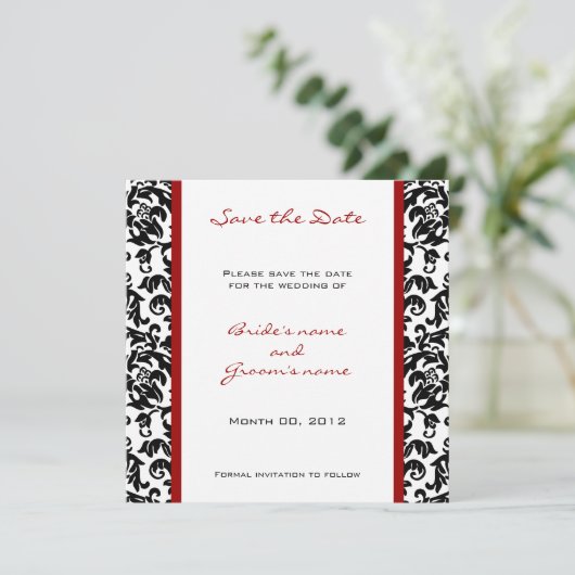 Couleur personnalisée Enregistrer les cartes Date (Debout devant)