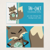 Couleur personnalisée fox crochet crochets fil éti (Devant & derrière)