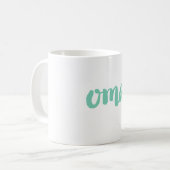Couleur personnalisée Oma Grand-mère Mug | Grands- (Devant gauche)