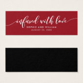 Couleur personnalisée Script de relaxation infusé  (Devant & derrière)