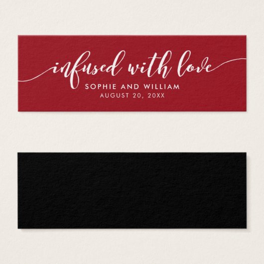 Couleur personnalisée Script de relaxation infusé (Devant & derrière)