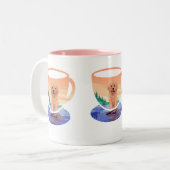 Couleur Pop Mug à deux tons (Devant gauche)