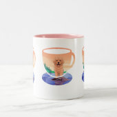 Couleur Pop Mug à deux tons (Centre)