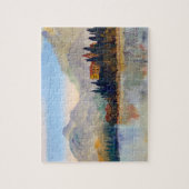 Couleur pour aquarelle de puzzle de Como Italie de (Vertical)