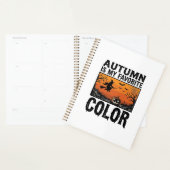 Couleur préférée d'automne Halloween Citrouille Ve (Devant avec enveloppe)