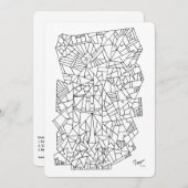 Couleur Puzzle carte cadeau de vacances roquette d (Devant / Derrière)