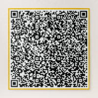 Couleur QR Code Puzzle Votre Message Surprise Cade