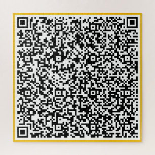 Couleur QR Code Puzzle Votre Message Surprise Cade