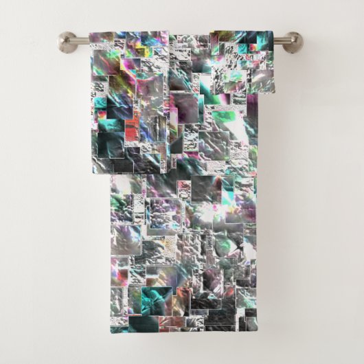 Couleur ressemblant à des découpes dvd carrés, mos (En situation)