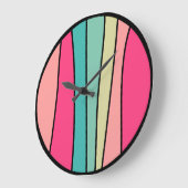 Couleur ronde Abstraite 160422(02), grande horloge (Angle)