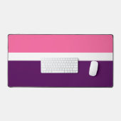 Couleur rose blanche violet bleu clair design bloc (Clavier et souris)