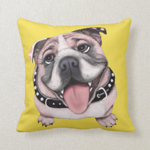 Couleur rose de personnaliser de coussin de