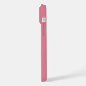 COULEUR ROSE NOM PERSONNALISÉ MODERNE STYLÉ (Côté gauche)