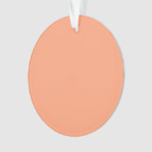 Couleur rose Saumon Accent personnalisable (devant)