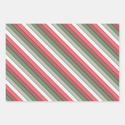 Couleur Rouge Blanc Vert Noël Sur Papier Texté (Devant 2)