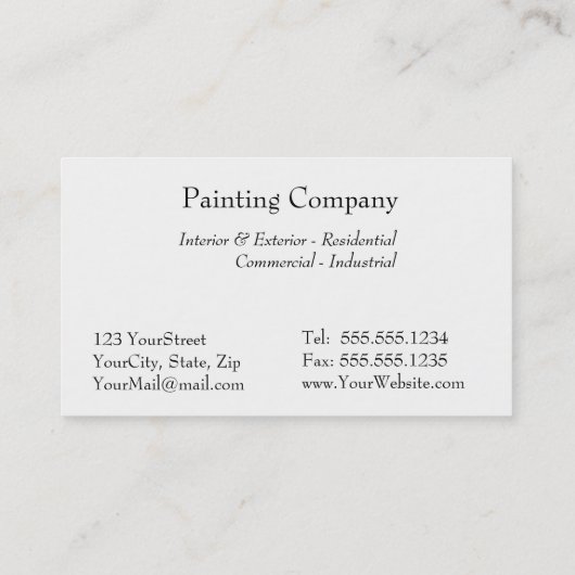 Couleur rouge de brosse de peinture - carte de (Dos)