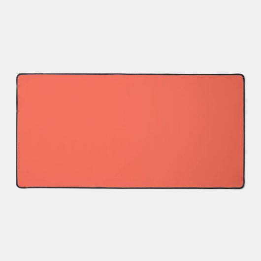 Couleur rouge-orange solide - 2025 Trending Shade (Recto)