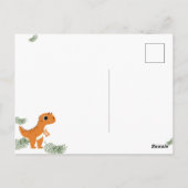 Couleur Rugissement : Invitation Anniversaire de D (Dos)