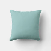 Couleur solide Bleu bébé 99CCCC Coussin Modèle (Verso)