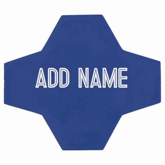 couleur solide bleu foncé - ajouter le nom (Plat)