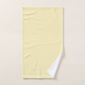 Couleur solide blonde (Serviette à main)