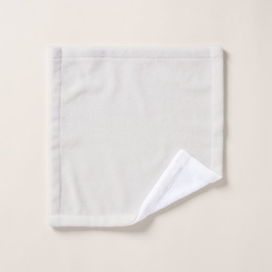 Couleur solide enneigée (Gant de toilette)