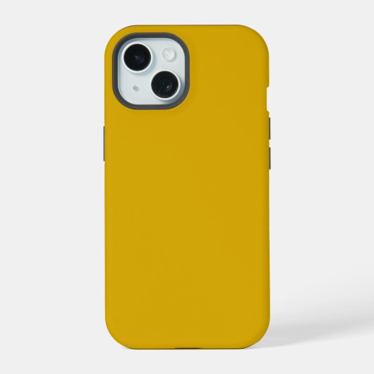 Couleur solide jaune moutarde (Verso)
