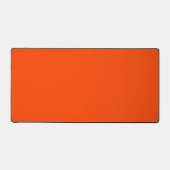 Couleur solide orange flamme | Classique | Élégant (Recto)