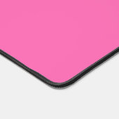 Couleur solide rose chaud néon | Classique (Coin)