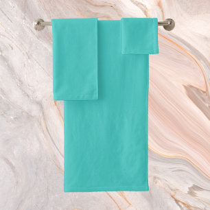 Couleur solide turquoise moyenne